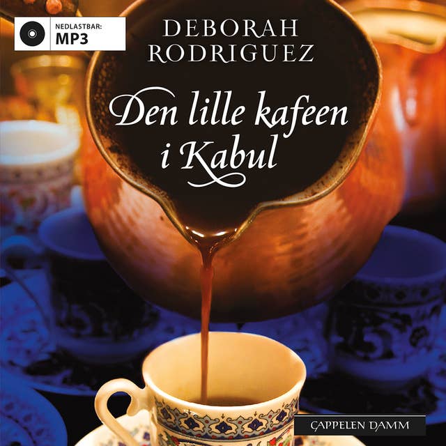 Cover for Den lille kafeen i Kabul