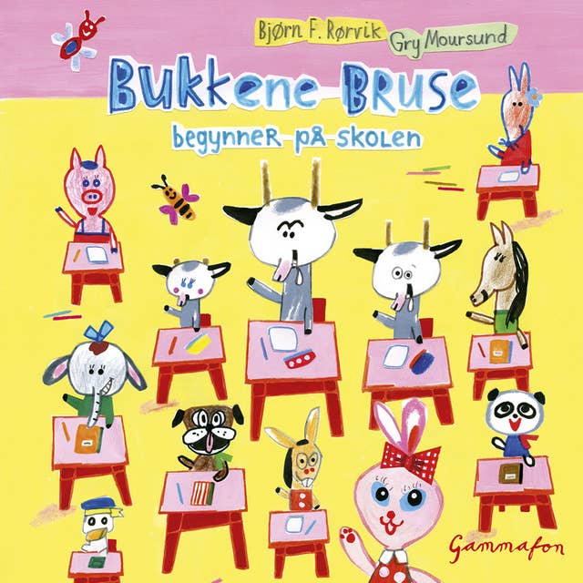 Cover for Bukkene Bruse begynner på skolen
