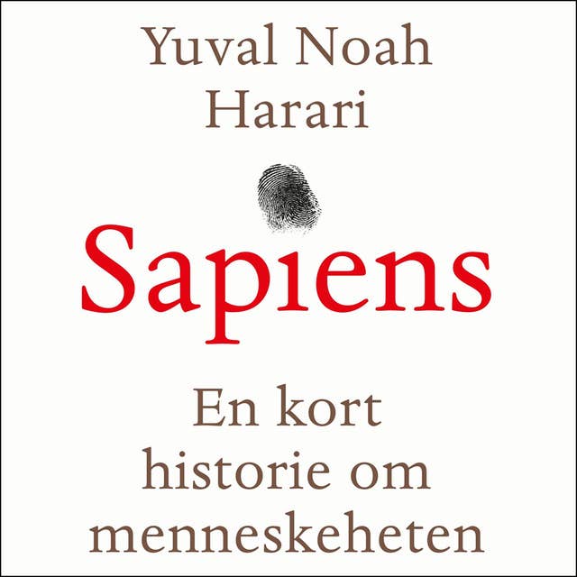 Cover for Sapiens - en kort historie om menneskeheten