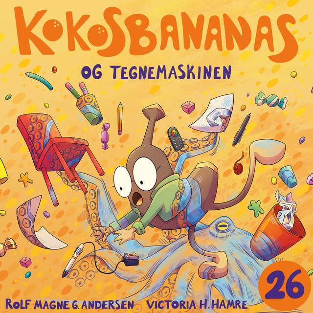 Cover for Kokosbananas og tegnemaskinen