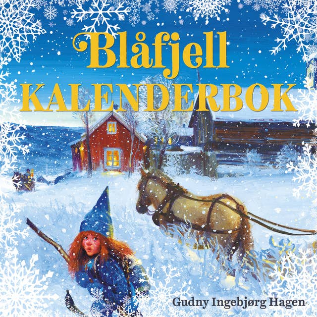 Cover for Blåfjell kalenderbok - 24 kapitler