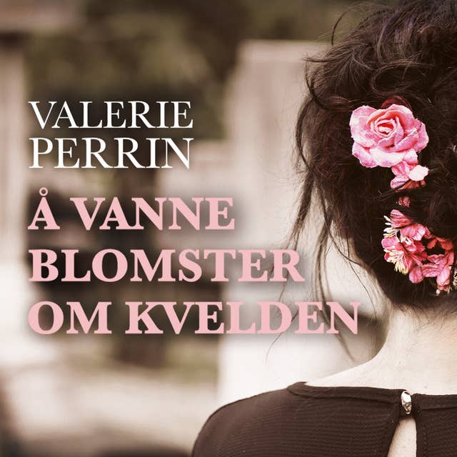 Å vanne blomster om kvelden 