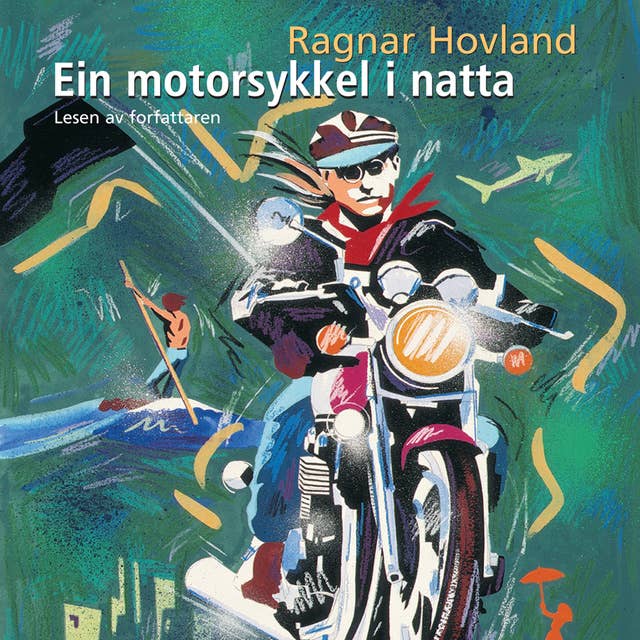 Cover for Ein motorsykkel i natta