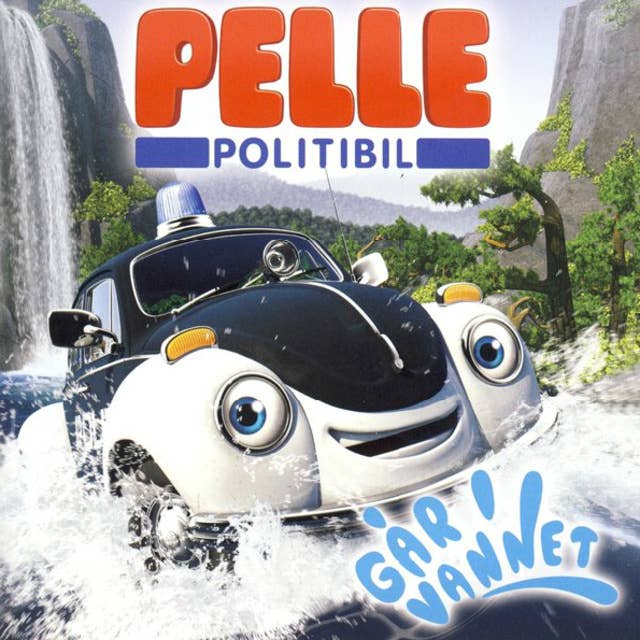 Pelle Politibil går i vannet
