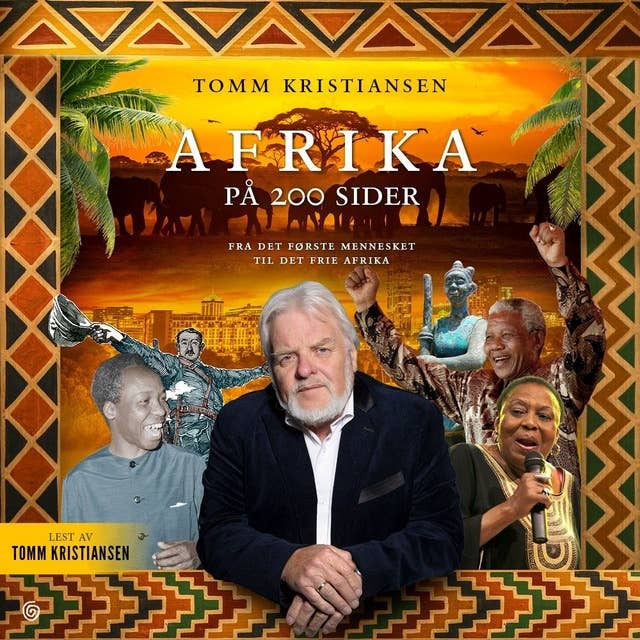 Cover for Afrika på 200 sider - Fra det første mennesket til det frie Afrika