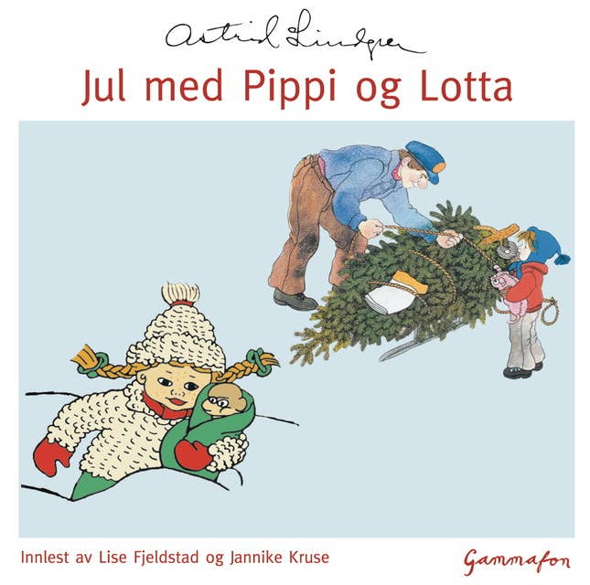 Jul med Pippi og Lotta
