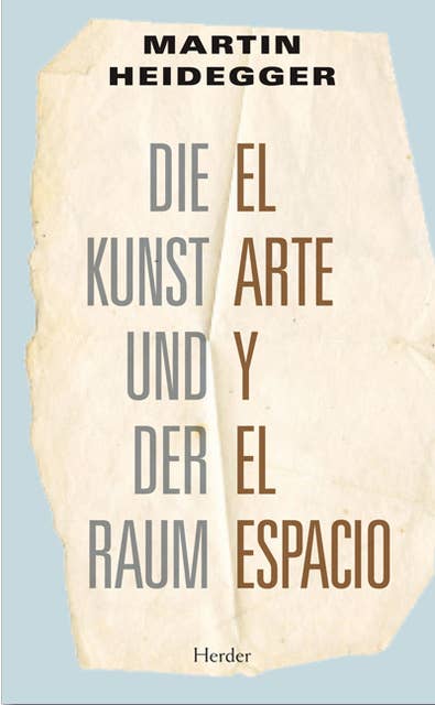 Cover for El arte y el espacio: Die Kunst und der Raum