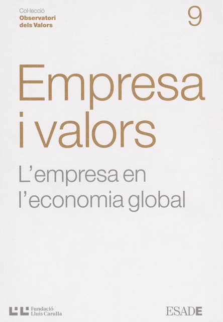 Empresa i valors: L'empresa en l'economia global