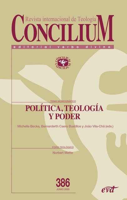 Política, teología y poder: Concilium 386