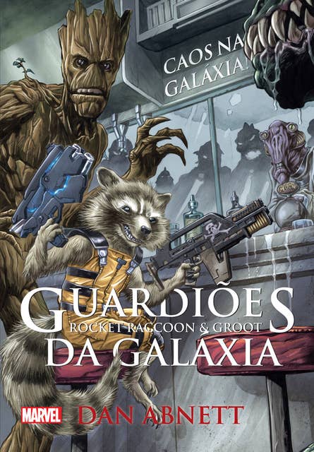 Guardiões da Galáxia - Roccket Raccoon & Groot