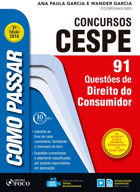 Como passar em concursos CESPE: direito do consumidor: 91 questões de direito do consumidor