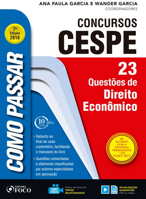 Como passar em concursos CESPE: direito econômico: 23 questões de direito econômico