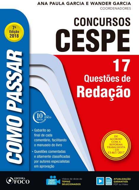 Como passar em concursos CESPE: redação: 17 questões de redação