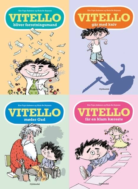 Cover for Vitello går med kniv - og andre historier