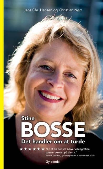 Cover for Stine Bosse - Det handler om at turde: Det handler om at turde