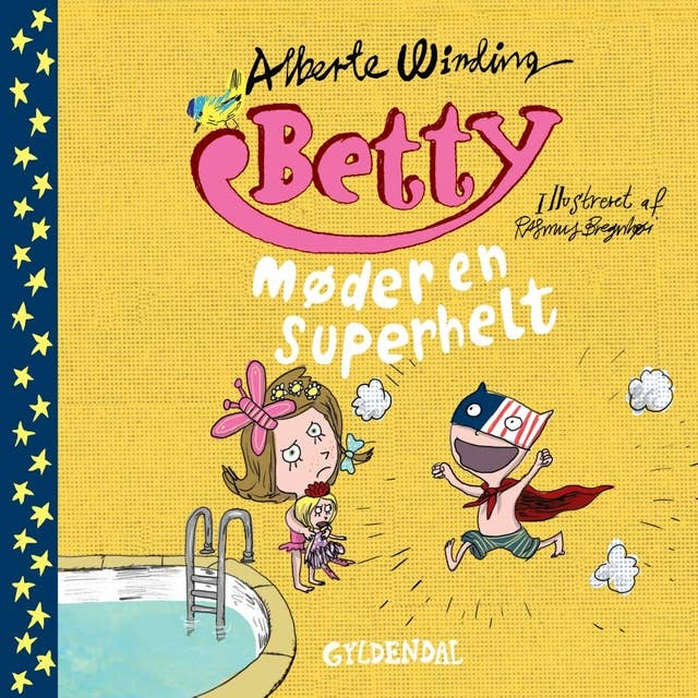 Cover for Betty 8 - Betty møder en superhelt - Lyt&læs