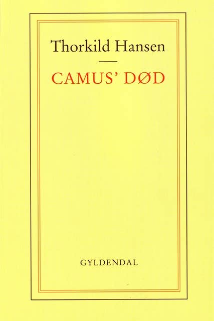 Camus' død