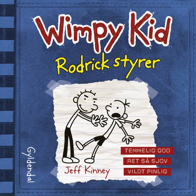 Cover for Wimpy Kid 2 - Rodrick styrer