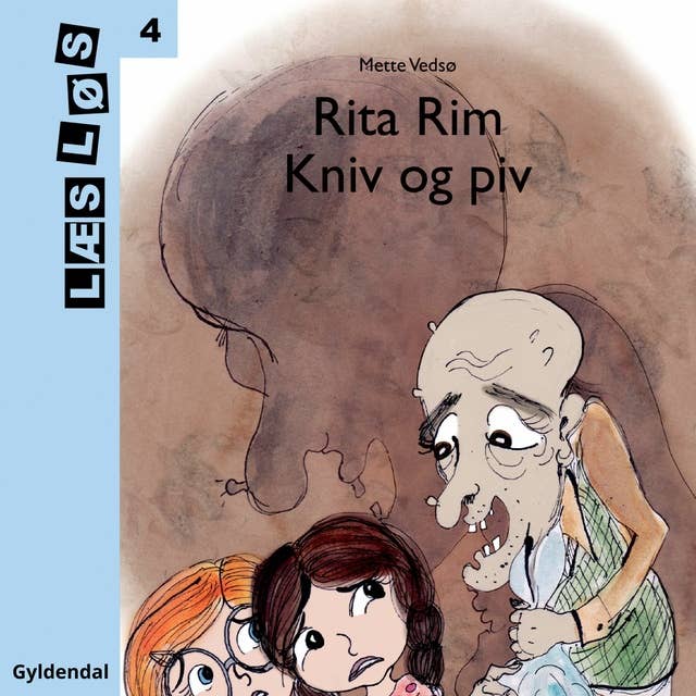 Cover for Rita Rim. Kniv og piv
