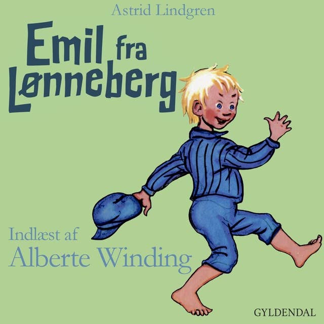Alberte Winding læser Emil fra Lønneberg