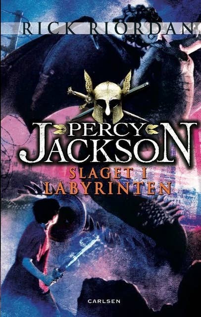 Cover for Percy Jackson 4 - Slaget i labyrinten