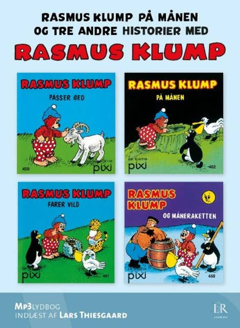 Rasmus Klump på månen - og tre andre historier