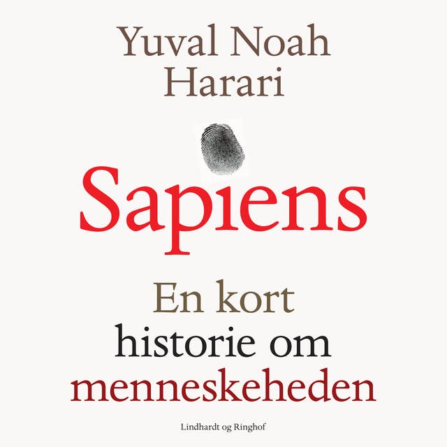 Cover for Sapiens - En kort historie om menneskeheden
