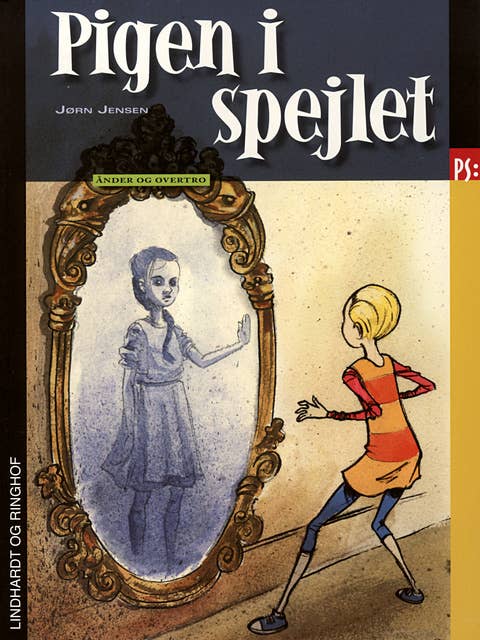 Cover for Pigen i spejlet