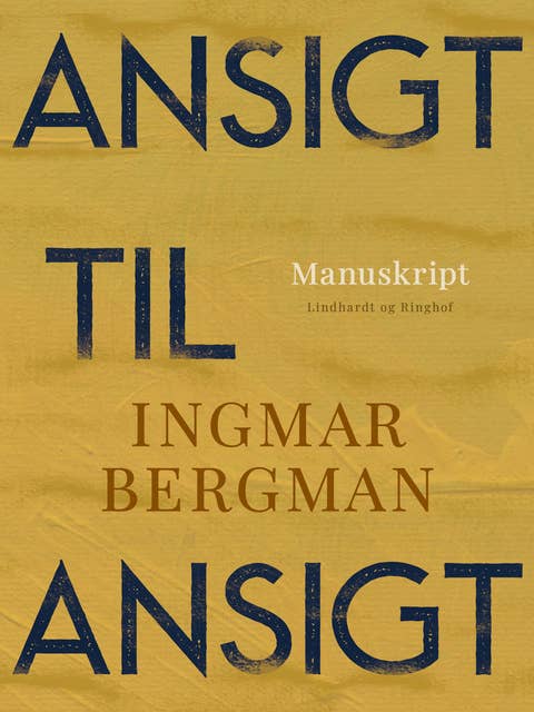 Ansigt til ansigt