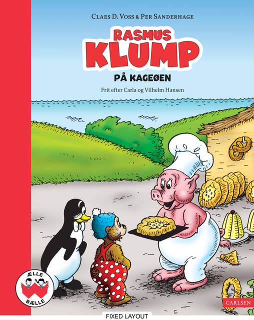 Rasmus Klump på kageøen: Ælle Bælle nr. 290