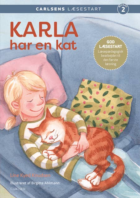 Cover for Carlsens Læsestart: Karla har en kat