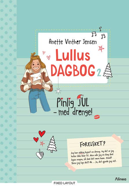 Lullus dagbog Pinlig jul - med drenge, Rød læseklub