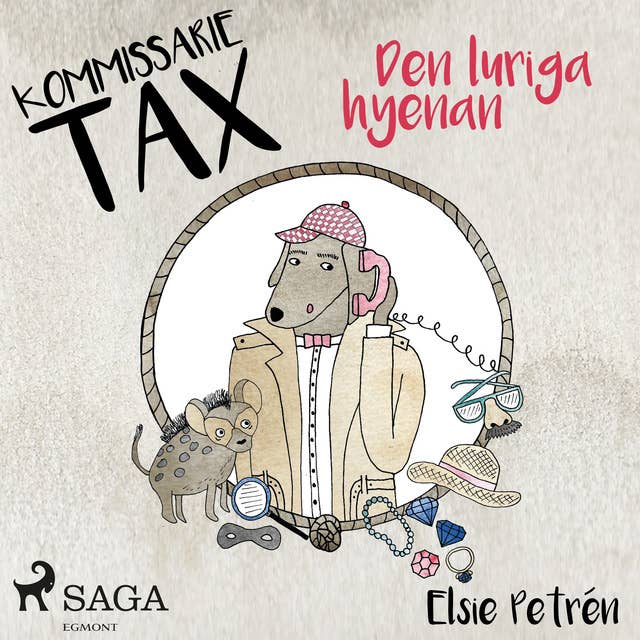 Cover for Kommissarie Tax: Den luriga hyenan