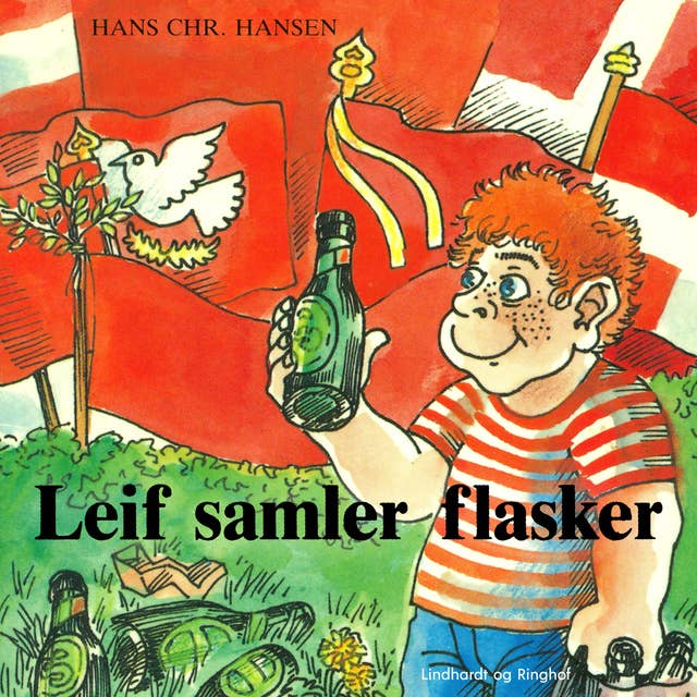 Leif samler flasker