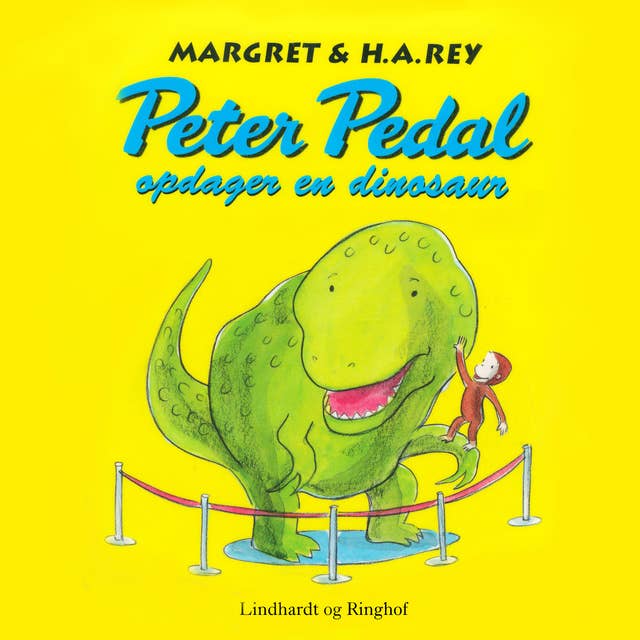 Cover for Peter Pedal opdager en dinosaur