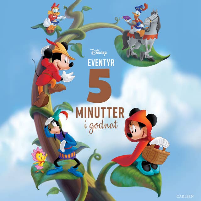 Cover for Fem minutter i godnat - Disney-eventyr