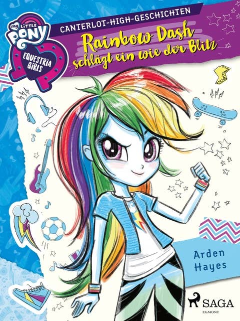 My Little Pony - Equestria Girls - Rainbow Dash schlägt ein wie der Blitz