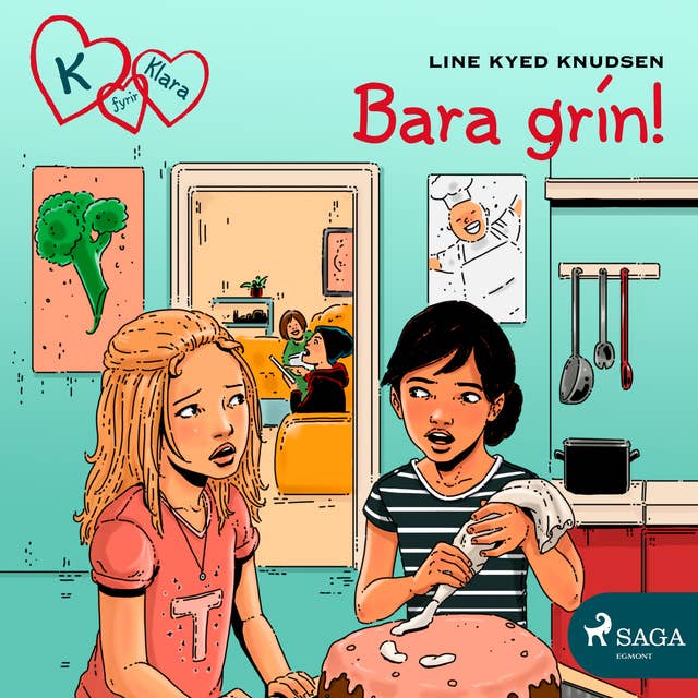 Cover for K fyrir Klara 17 - Bara grín!