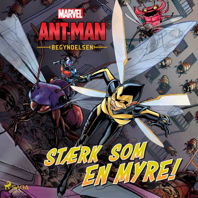 Cover for Ant-Man og Wasp - Begyndelsen - Stærk som en myre!