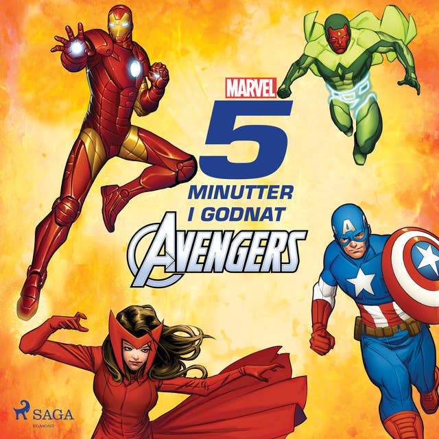 Cover for Fem minutter i godnat - Avengers