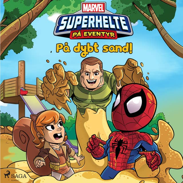 Cover for Marvel - Superhelte på eventyr - På dybt sand!