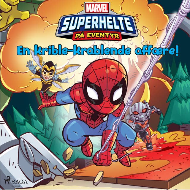 Cover for Marvel - Superhelte på eventyr - En krible-krablende affære!