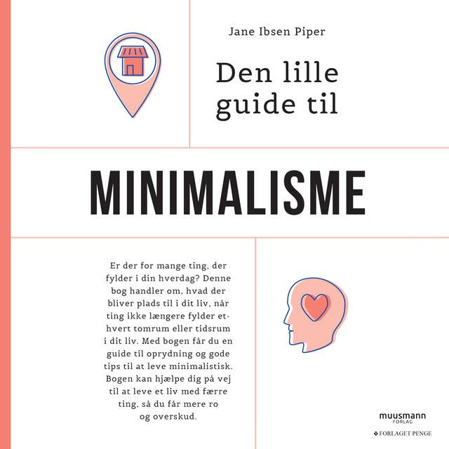 Cover for Den lille guide til minimalisme