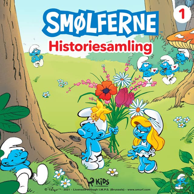 Cover for Smølferne - Historiesamling 1