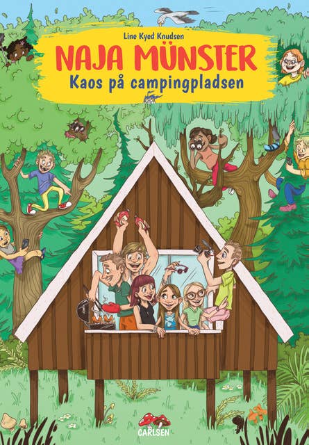 Cover for Naja Münster - Kaos på campingpladsen
