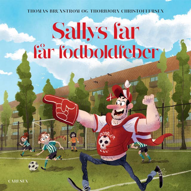 Cover for Sallys far får fodboldfeber