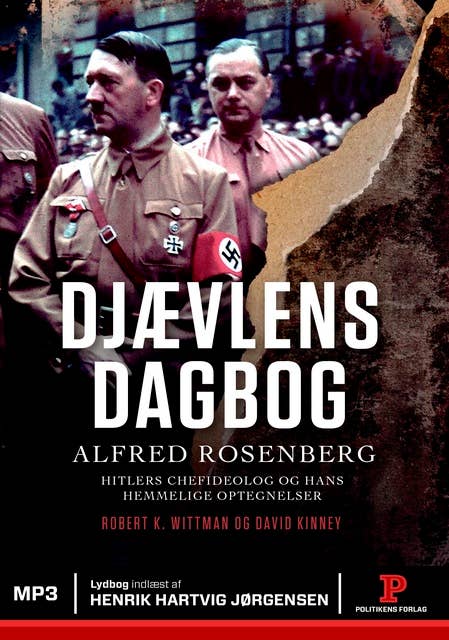 Cover for Djævlens dagbog: Alfred Rosenberg. Hitlers chefideolog og hans hemmelige optegnelser
