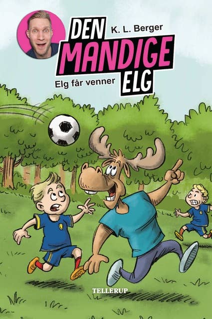 Cover for Den Mandige Elg #1: Elg får venner (LYT & LÆS)