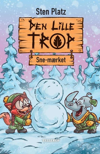 Den lille trop #3: Sne-mærket (LYT & LÆS)