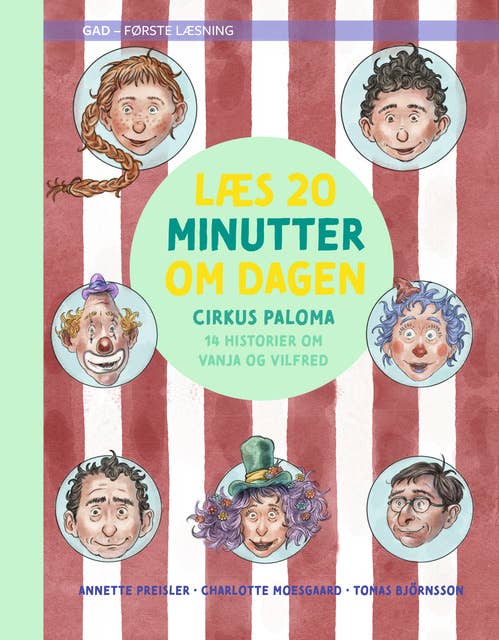 Læs 20 minutter om dagen: Cirkus Paloma: 14 historier om Vanja og Vilfred